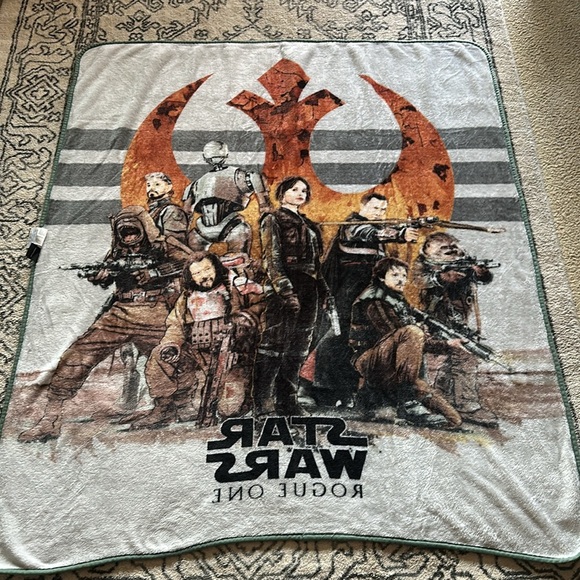 Star Wars Rogue One fleece throw blanket - Picture 4 of 6